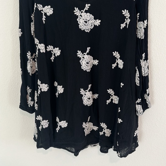 Free People Austin Mini Dress in Black - Picture 5 of 11